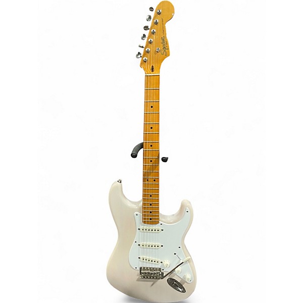 Used Squier Classic Vibe 1950S Stratocaster Trans Blonde Solid Body Electric Guitar