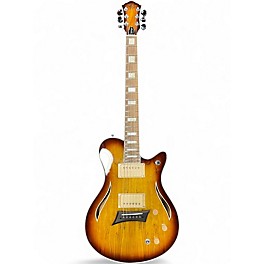 Used 2021 Michael Kelly Hybrid Special Antique Burst Hollow Body Electric Guitar