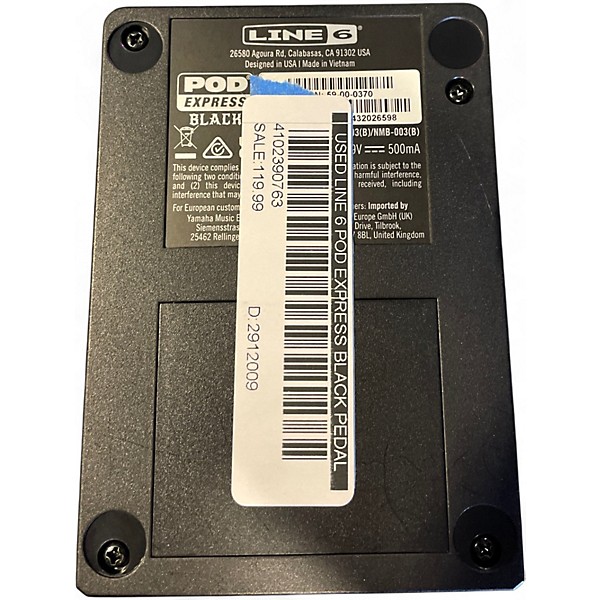 Used Line 6 POD EXPRESS BLACK Pedal