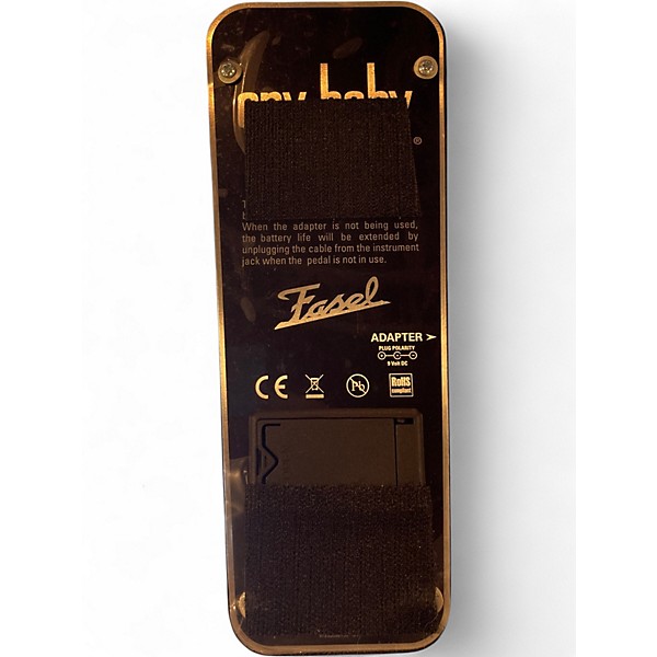 Used Dunlop GCB95F Crybaby Classic Wah With Fasel Inductor Effect Pedal