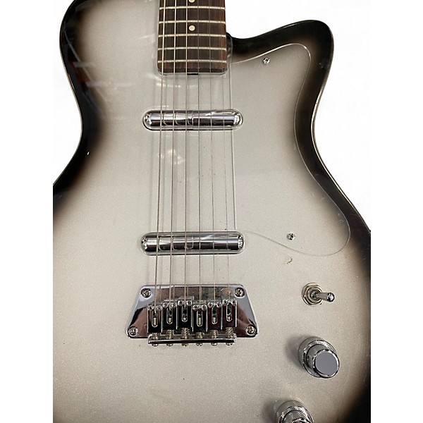 Used Silvertone U1302 SILVER BURST Solid Body Electric Guitar