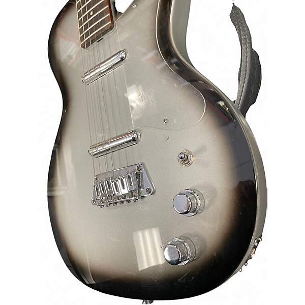 Used Silvertone U1302 SILVER BURST Solid Body Electric Guitar