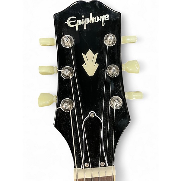 Used Epiphone ES335 Figured Blue Burst Hollow Body Electric Guitar