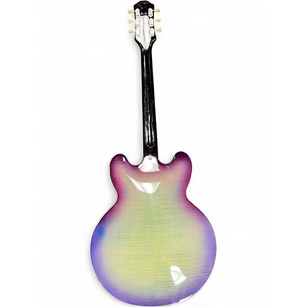 Used Epiphone ES335 Figured Blue Burst Hollow Body Electric Guitar