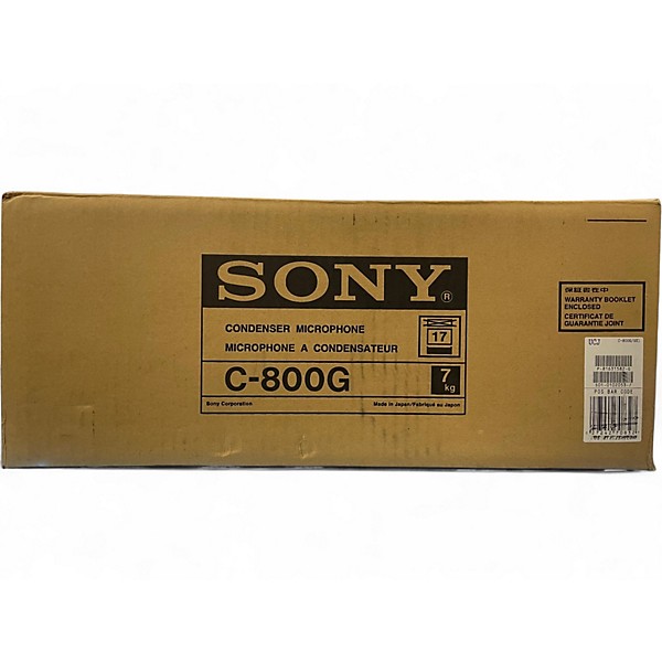 Used Sony C800G PAC Recording Microphone Pack