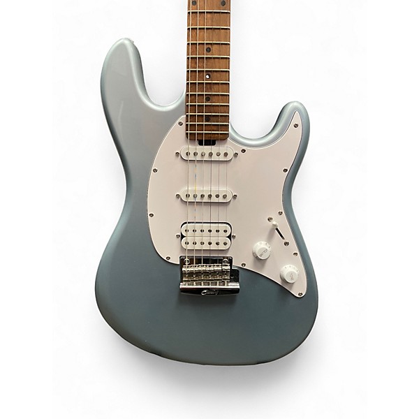 Used Sterling by Music Man Cutlass HSS Firemist Silver Solid Body Electric Guitar