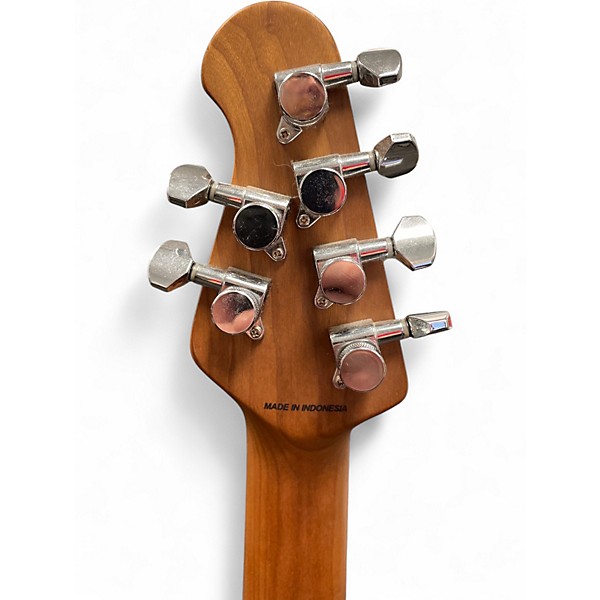 Used Sterling by Music Man Cutlass HSS Firemist Silver Solid Body Electric Guitar