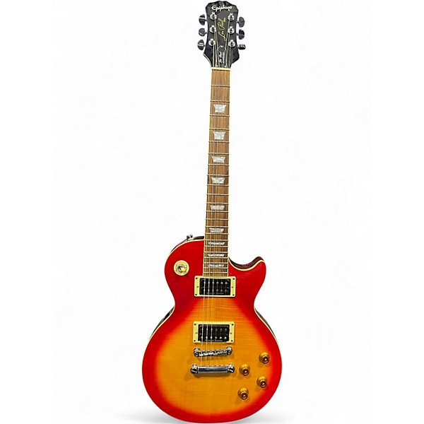 Used Epiphone Les Paul Standard Heritage Cherry Sunburst Solid Body Electric Guitar