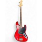 Used Fender Standard Jazz Bass Candy Apple Red Electric Bass Guitar thumbnail