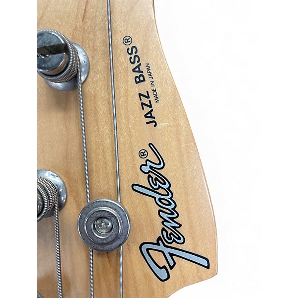 Used Fender Standard Jazz Bass Candy Apple Red Electric Bass Guitar