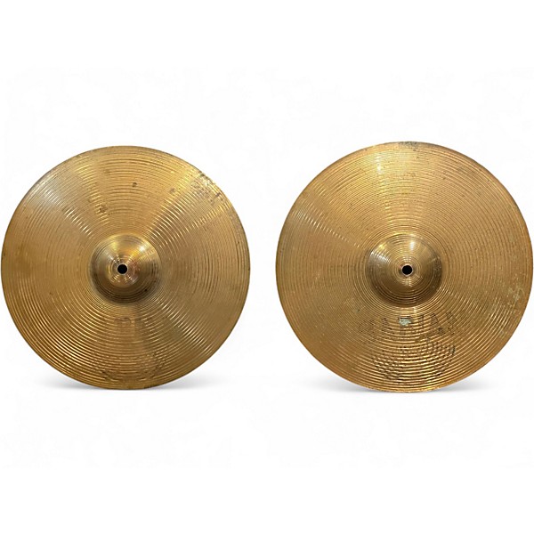 Used SABIAN 14in B8 ROCK HAT PAIR Cymbal
