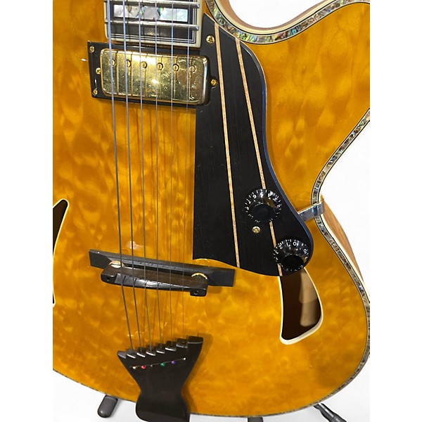 Used Phillips NOUVEAU N-160 Natural Hollow Body Electric Guitar