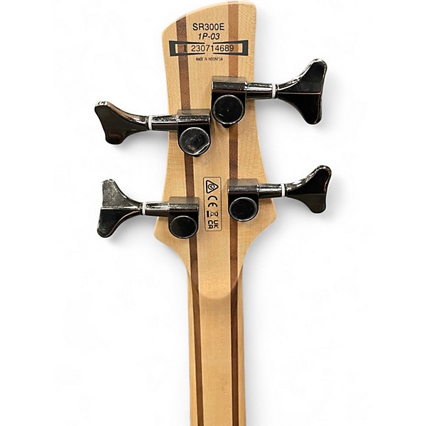 Used Ibanez SR300 Cerulean Blue Electric Bass Guitar