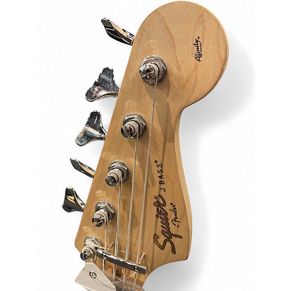 Used Squier Affinity Jazz Bass V 5 String Black Electric Bass Guitar