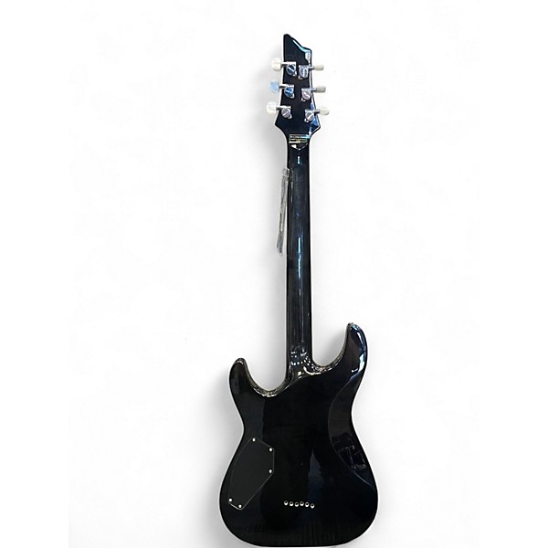 Used Schecter Guitar Research C1 Custom Black Solid Body Electric Guitar