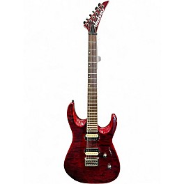 Used Jackson DKQHT RED Solid Body Electric Guitar