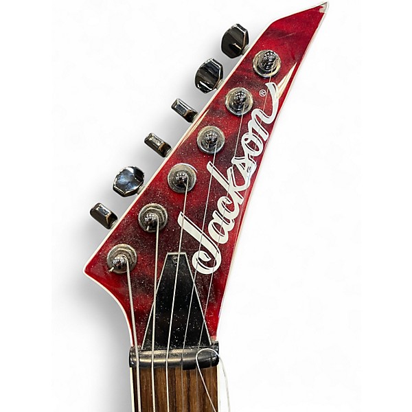 Used Jackson DKQHT RED Solid Body Electric Guitar