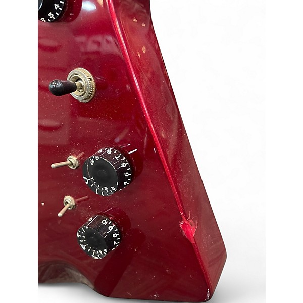 Used 2000s Epiphone BEAST FX Candy Apple Red Solid Body Electric Guitar