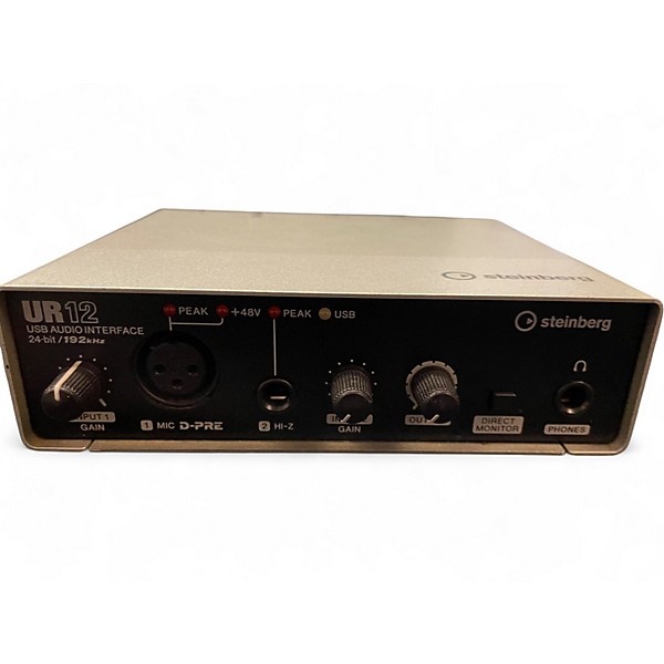 Used Steinberg ur12 Audio Interface