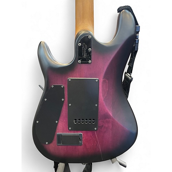 Used Sterling by Music Man JASON RICHARDSON CUTLASS Purple Solid Body Electric Guitar