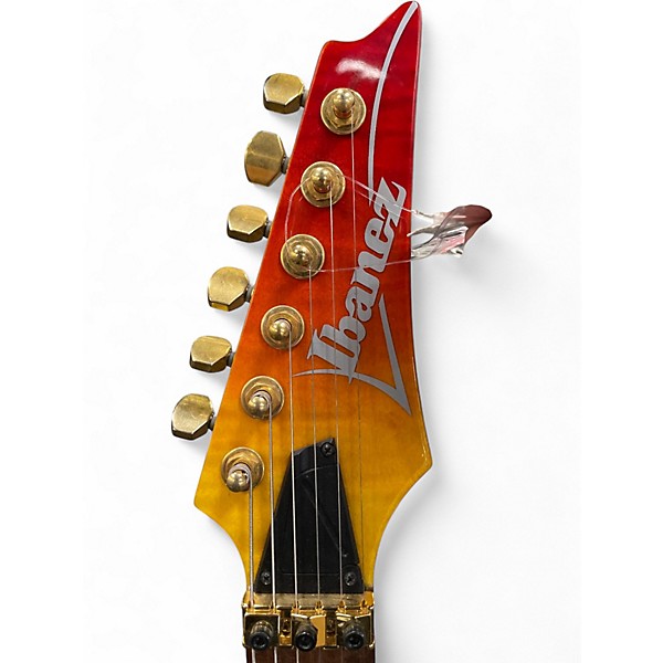 Used Ibanez RG420HPFM Autumn Leaf Gradiation Solid Body Electric Guitar