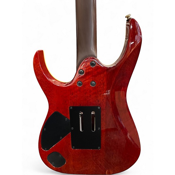 Used Ibanez RG420HPFM Autumn Leaf Gradiation Solid Body Electric Guitar