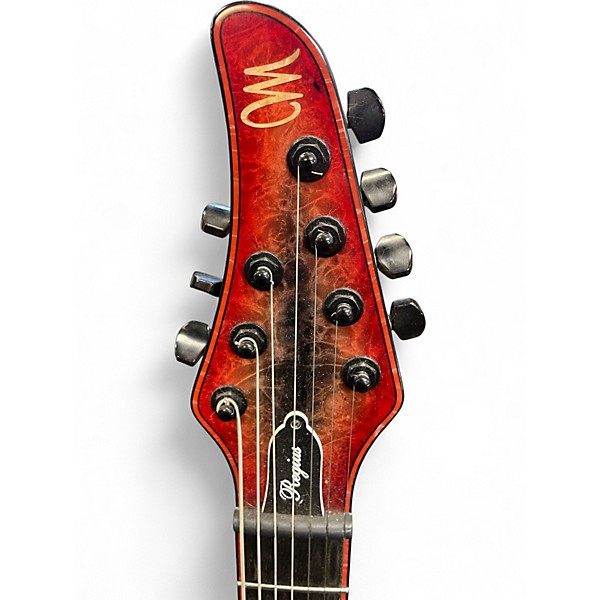 Used Mayones REGIUS SUPERNOVA RED Solid Body Electric Guitar