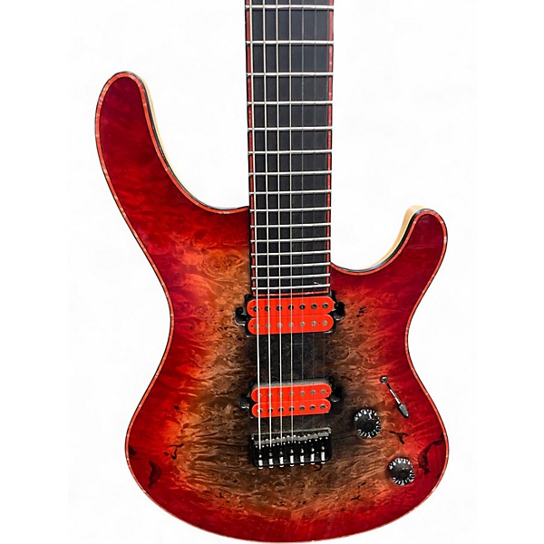 Used Mayones REGIUS SUPERNOVA RED Solid Body Electric Guitar