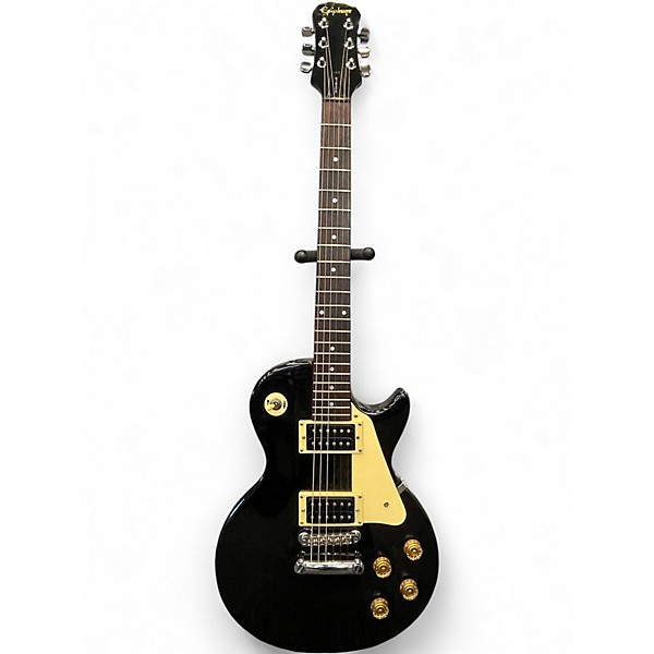 Used Epiphone les paul korea Black Solid Body Electric Guitar