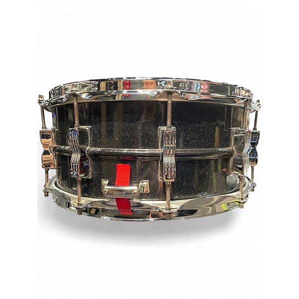Used Ludwig 6.5X14 Acrolite Snare Black Galaxy Drum