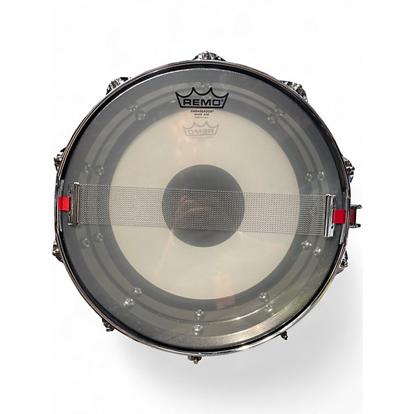 Used Ludwig 6.5X14 Acrolite Snare Black Galaxy Drum