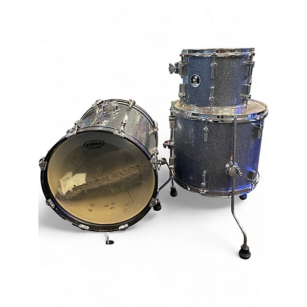 Used SONOR 3 Piece SAFARI GALAXY BLUE Drum Kit