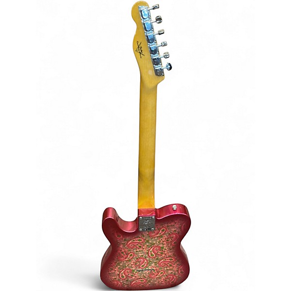 Used 2012 Fender B1 CUSTOM 68 PAISLEY TELECASTER PAISLEY Solid Body Electric Guitar