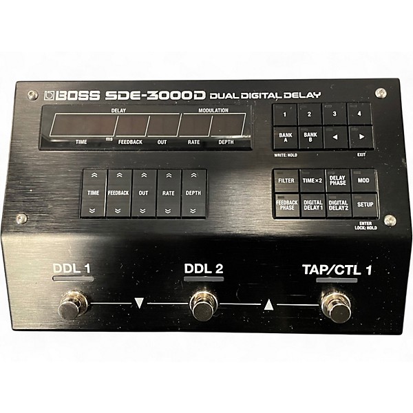 Used BOSS SDE-3000D Effect Pedal