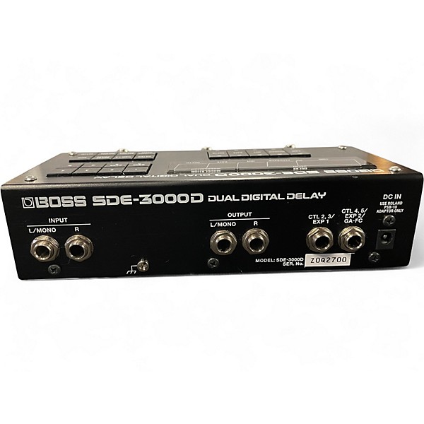 Used BOSS SDE-3000D Effect Pedal