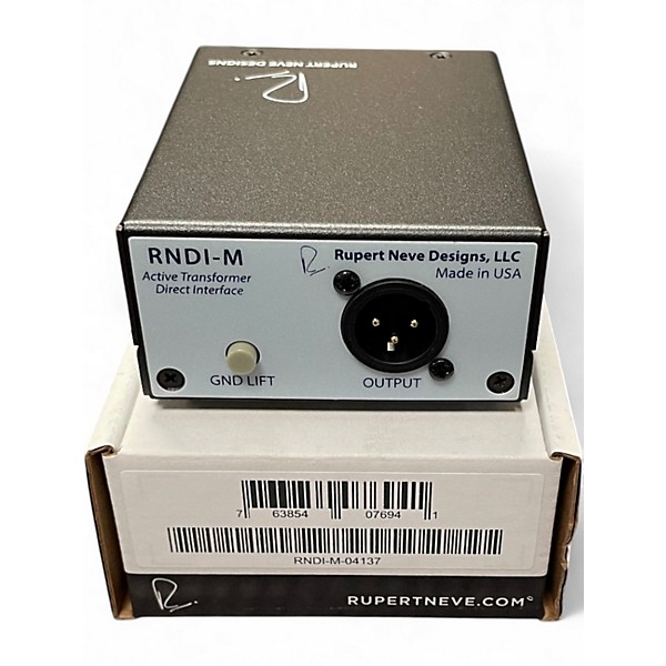 Used Rupert Neve Designs RNDI Direct Box