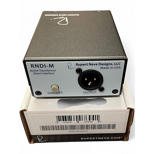 Used Rupert Neve Designs RNDI Direct Box
