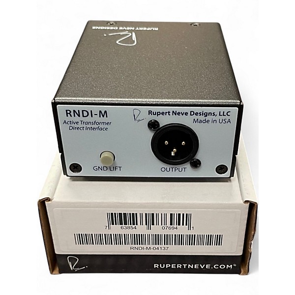 Used Rupert Neve Designs RNDI Direct Box