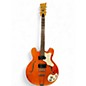 Used 1960s Mosrite Celebrity Orange Hollow Body Electric Guitar thumbnail