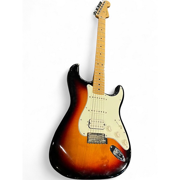 Used Fender Player Stratocaster HSS 3 Color Sunburst Solid Body Electric Guitar