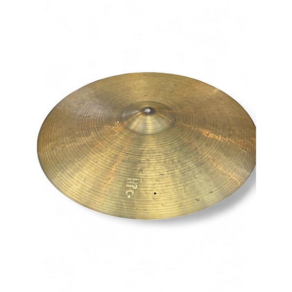 Used Bosphorus Cymbals 22in 1600 ERA 22IN SIZZLE RIDE Cymbal