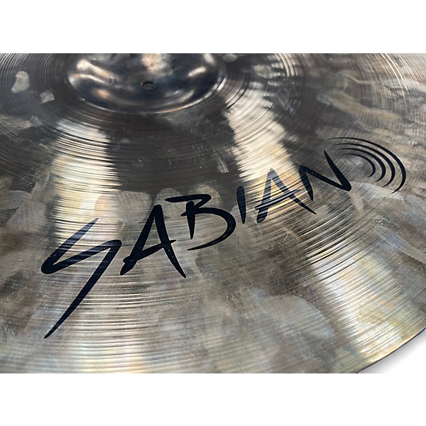 Used SABIAN 21in AAX RAW BELL DRY RIDE Cymbal