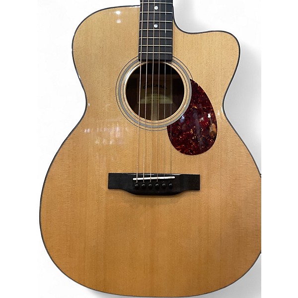 Used Eastman E10MCE Deluxe Natural Acoustic Electric Guitar