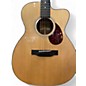 Used Eastman E10MCE Deluxe Natural Acoustic Electric Guitar
