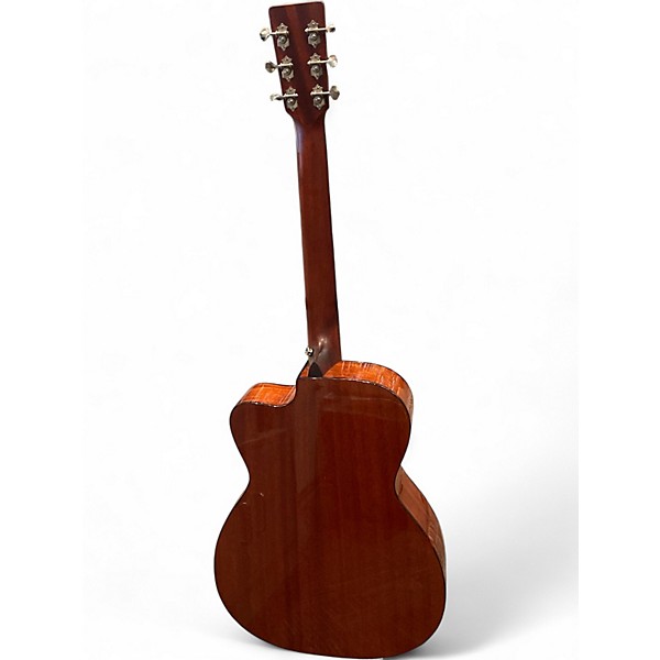 Used Eastman E10MCE Deluxe Natural Acoustic Electric Guitar