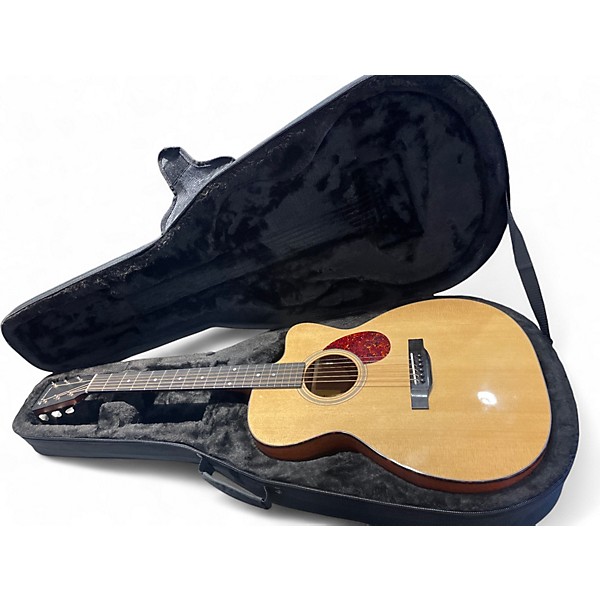 Used Eastman E10MCE Deluxe Natural Acoustic Electric Guitar