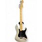 Used 2003 Fender American Series Stratocaster Silver Solid Body Electric Guitar thumbnail