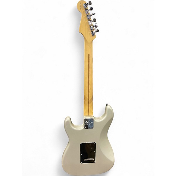 Used 2003 Fender American Series Stratocaster Silver Solid Body Electric Guitar