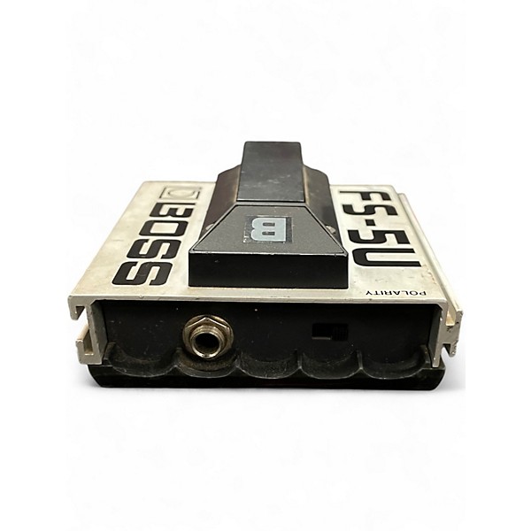 Used BOSS FS5U Nonlatching Footswitch Sustain Pedal