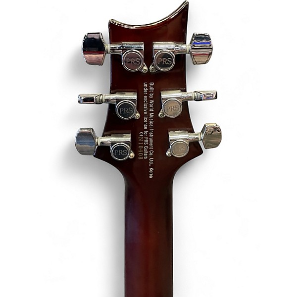 Used PRS SE Custom 24 Tobacco Sunburst Solid Body Electric Guitar